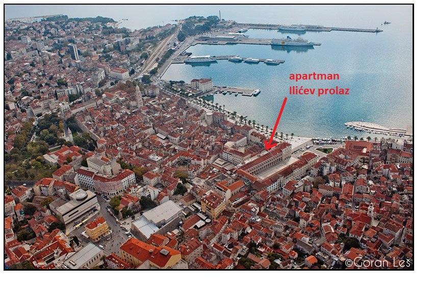Apartman U Srcu Grada - Ilicev Prolaz Split Bagian luar foto